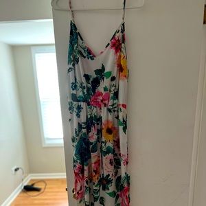 Floral maxi dress